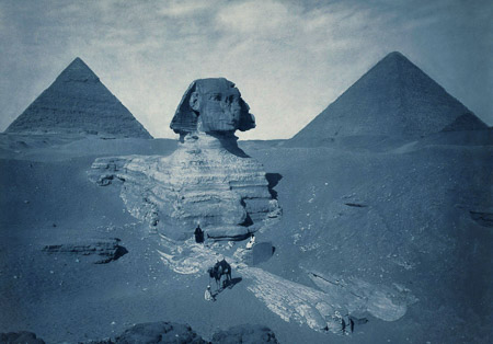 La sfinge e le piramidi egizie